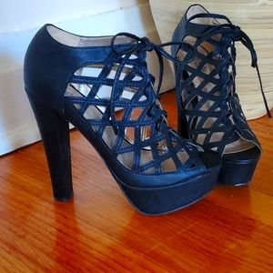 Charlotte Russe faux leather heels